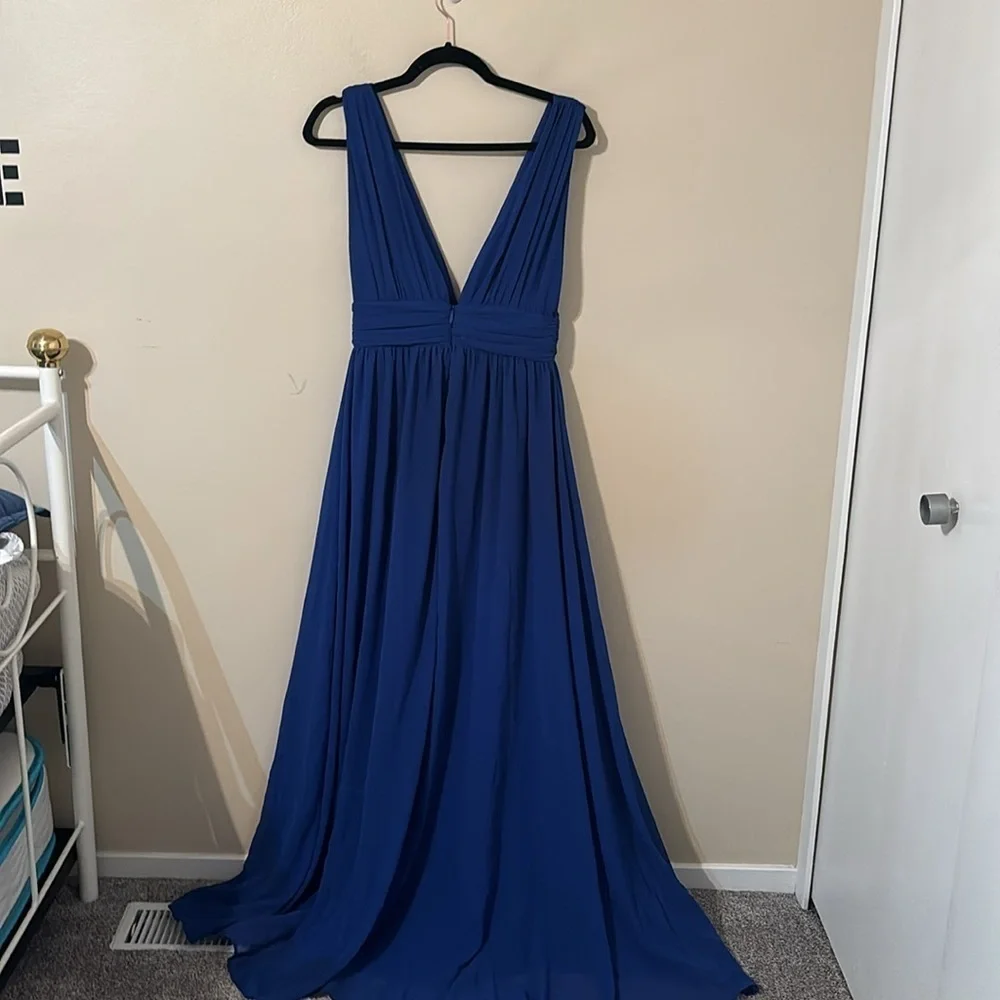 Lulu's Heavenly Hues Maxi Formal Dress - Picture 6 of 9